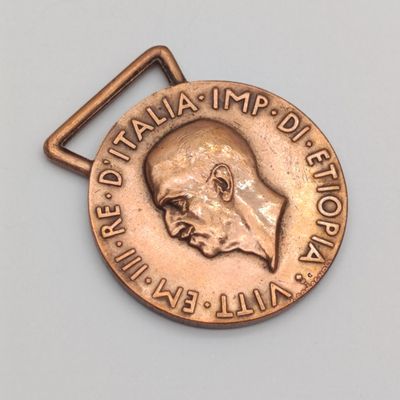Italian oriental Africa war medal pre WW2 1935/1936