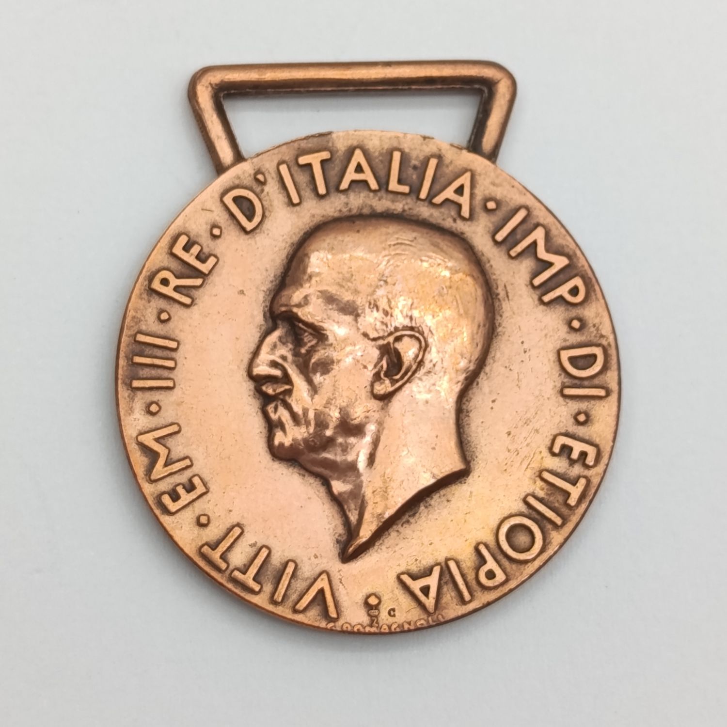 Italian oriental Africa war medal pre WW2 1935/1936
