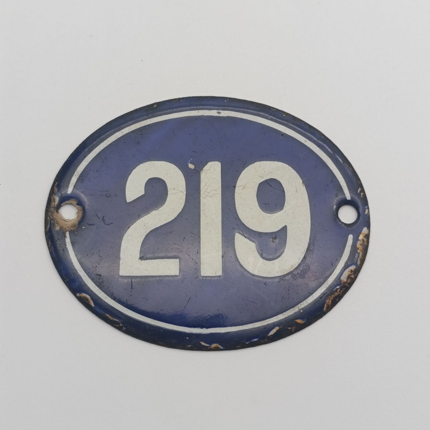 One of the old district 6 house numbers - no 219