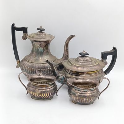 Vintage silverplated tea and coffee set - Viners of Sheffield