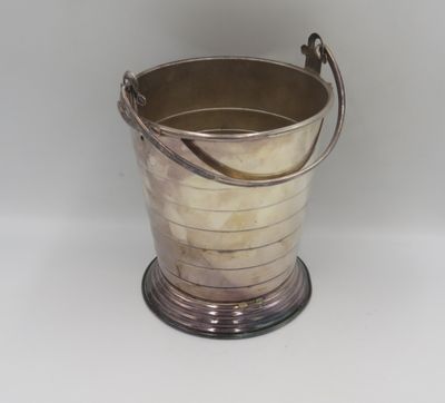 Vintage Van Riebeeck Plate ice Bucket