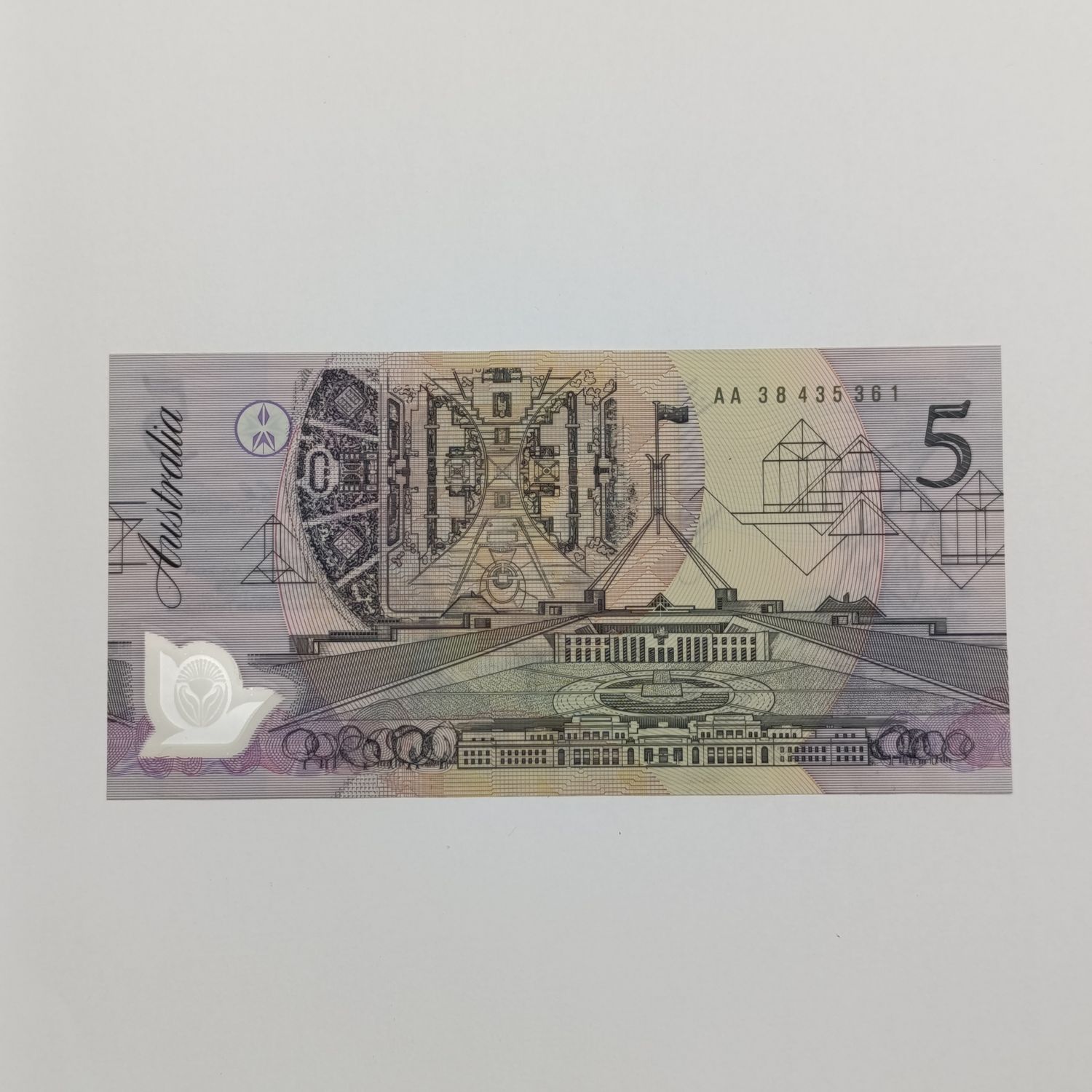 Australia $5 Cole/Fraser banknote uncirculated