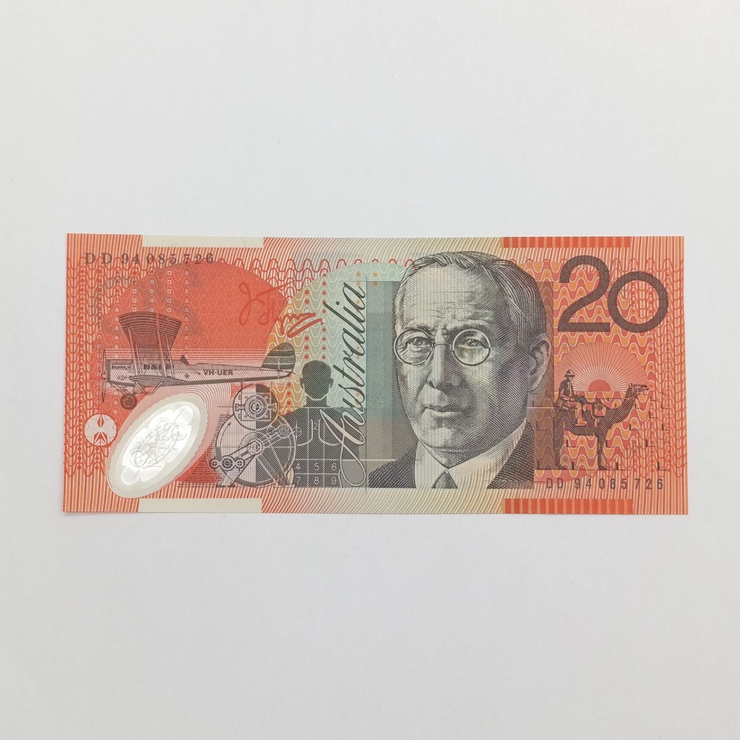 Australia $20 Fraser Evans uncirculated  banknote