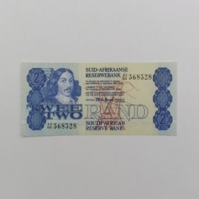 TW de Jongh 4th issue R2 banknote A3/66 uncirculated