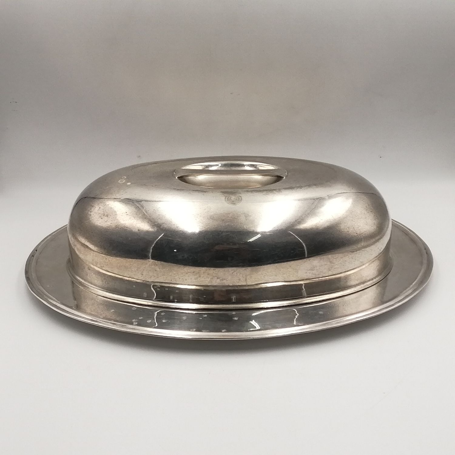 Vintage Southern Sun Hotelware food cloche and serving dish
