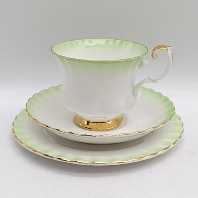 Vintage Royal Albert Rainbow porcelain trio