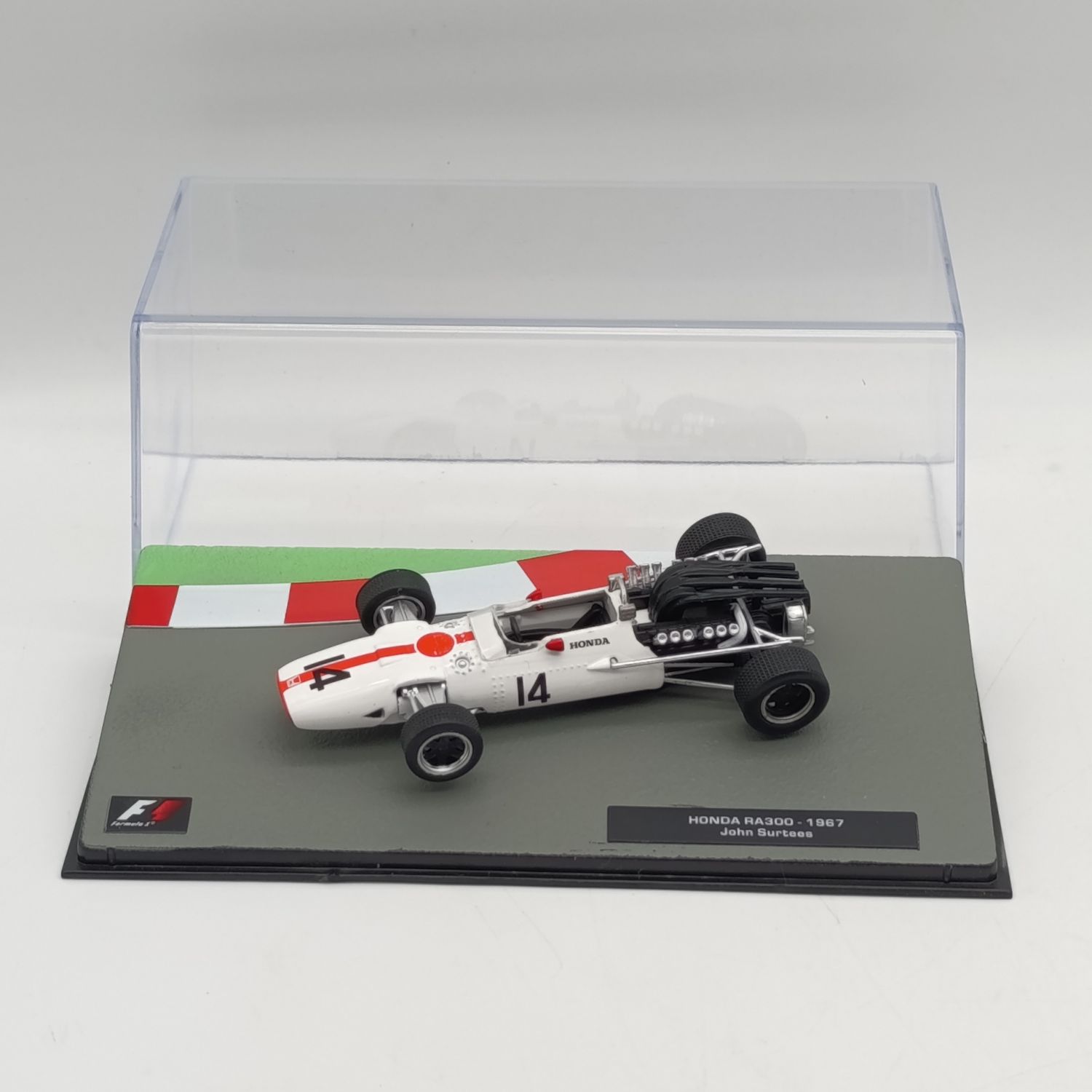 Formula 1 Honda RA300 die-cast racing model car - #14 John Surtees
