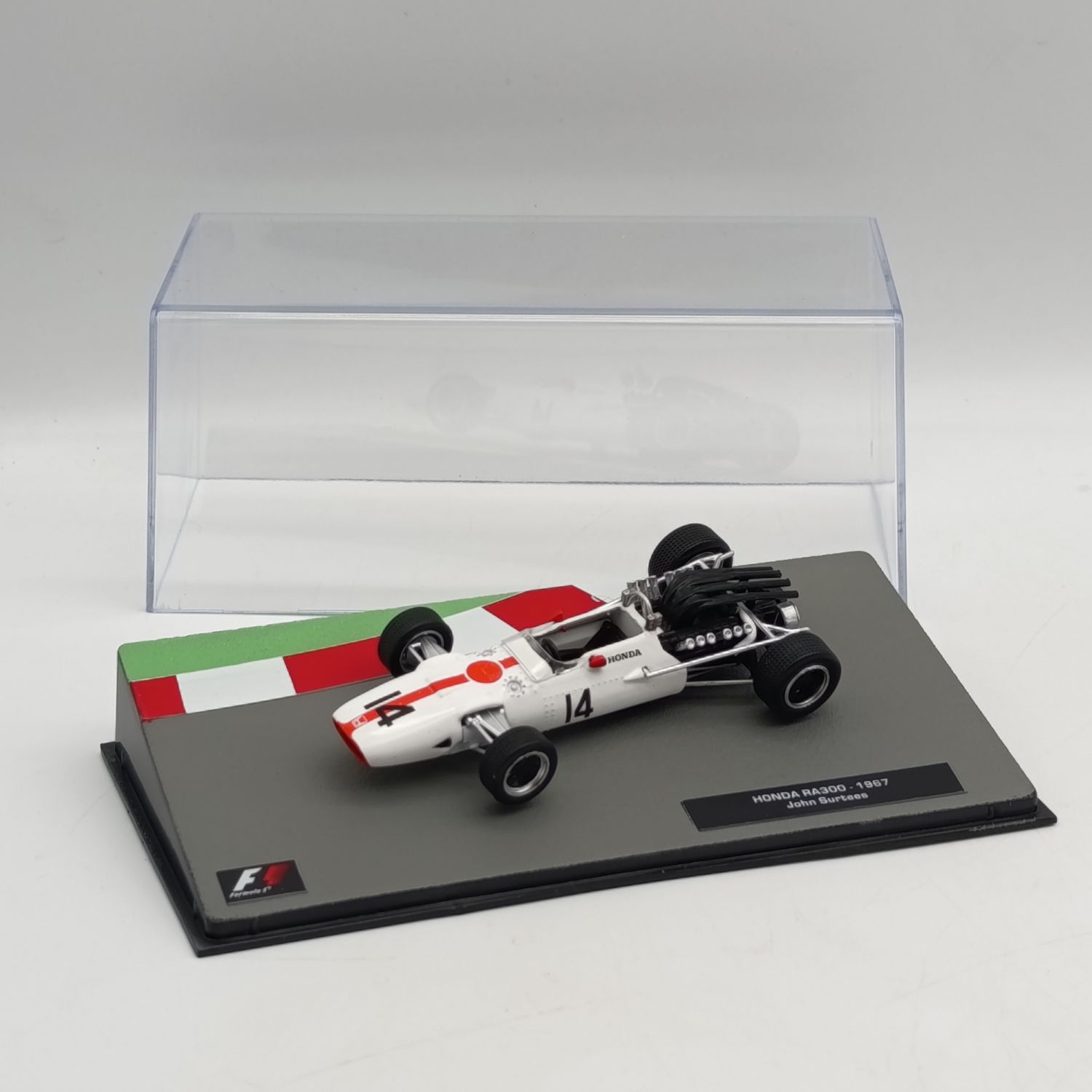Formula 1 Honda RA300 die-cast racing model car - #14 John Surtees