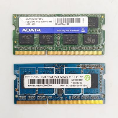 Lot of 2x 4GB RAM cards - Ramaxel Ardata