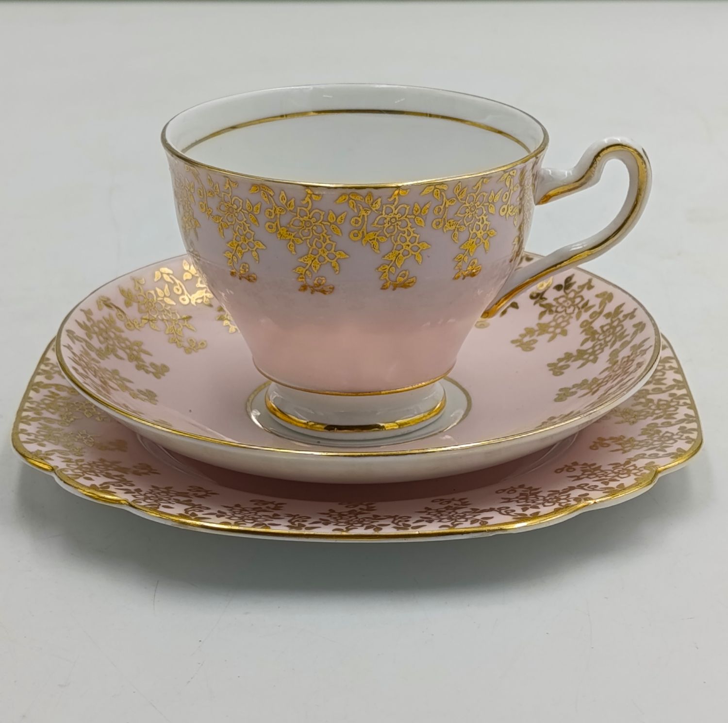 Vintage Clare Porcelain trio