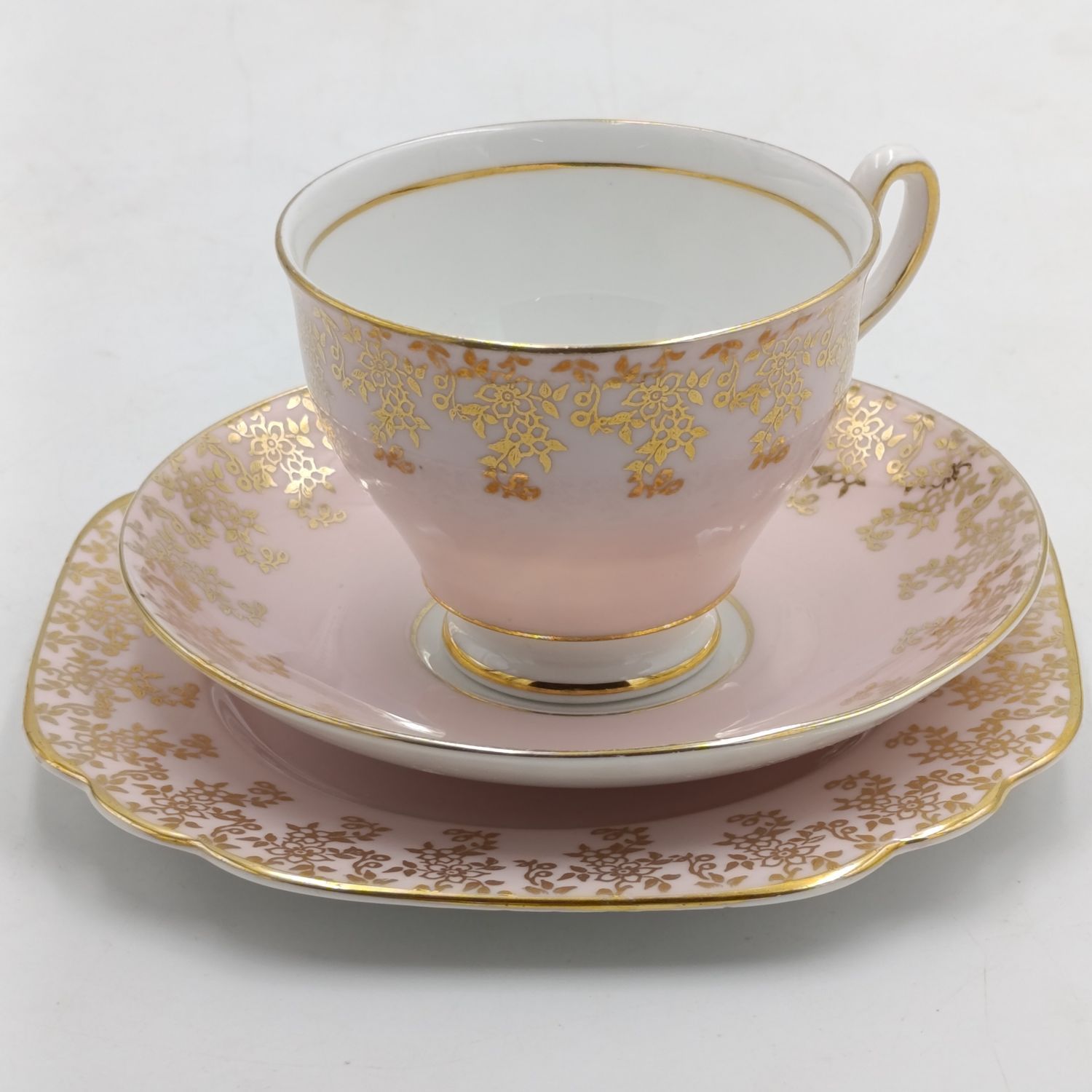 Vintage Clare Porcelain trio
