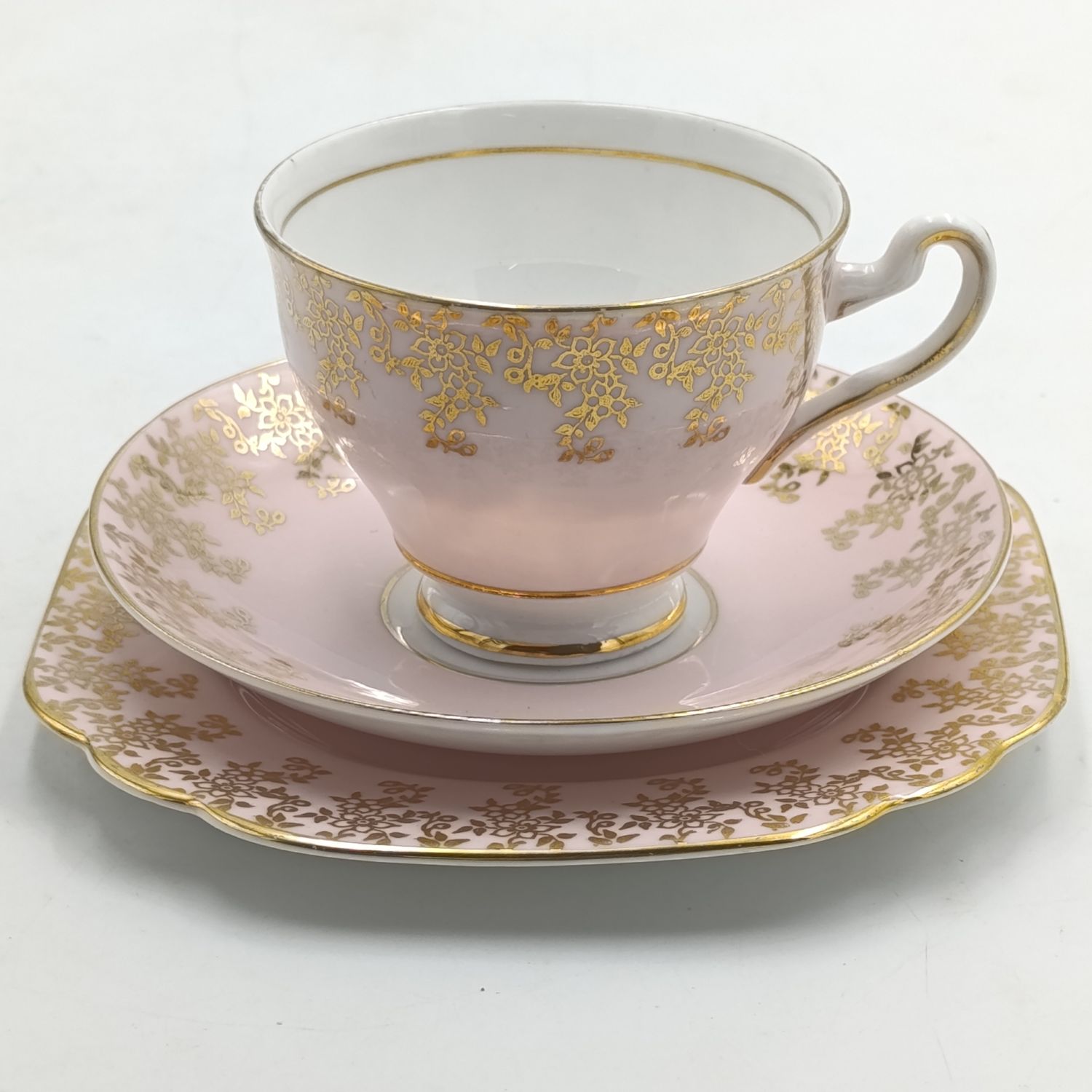 Vintage Clare Porcelain trio