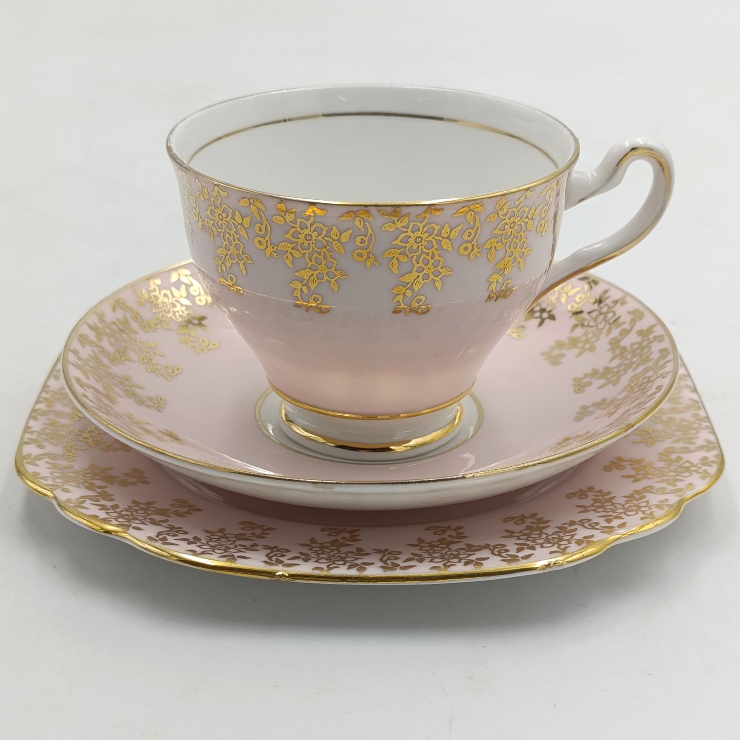 Vintage Clare Porcelain trio