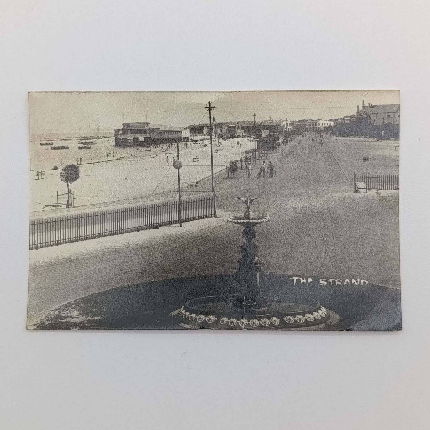 1929 Postcard The Strand - Western Cape Posted Strand to Edinburgh, Scotland