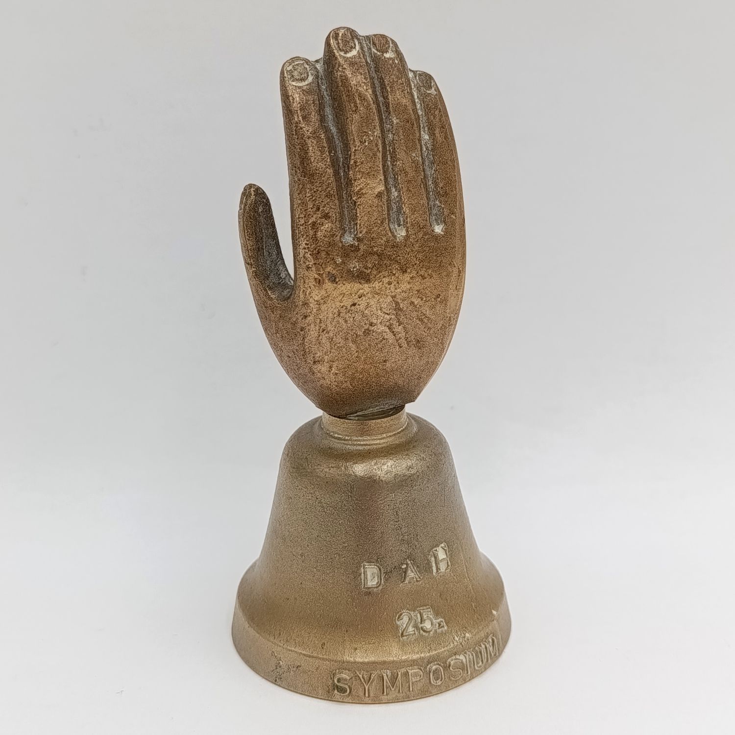 Vintage DAH Hamburg Symposium 1984 Copper hand bell