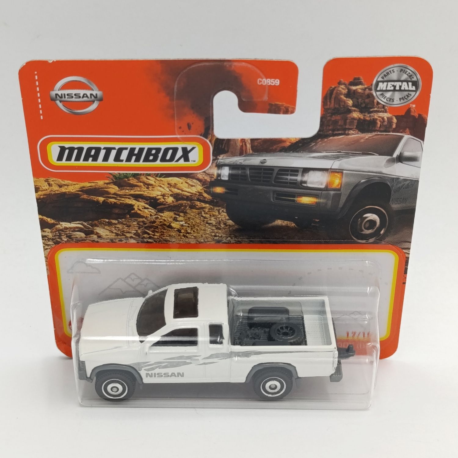 Matchbox 1995 Nissan Hardbody D21 die-cast car - still sealed