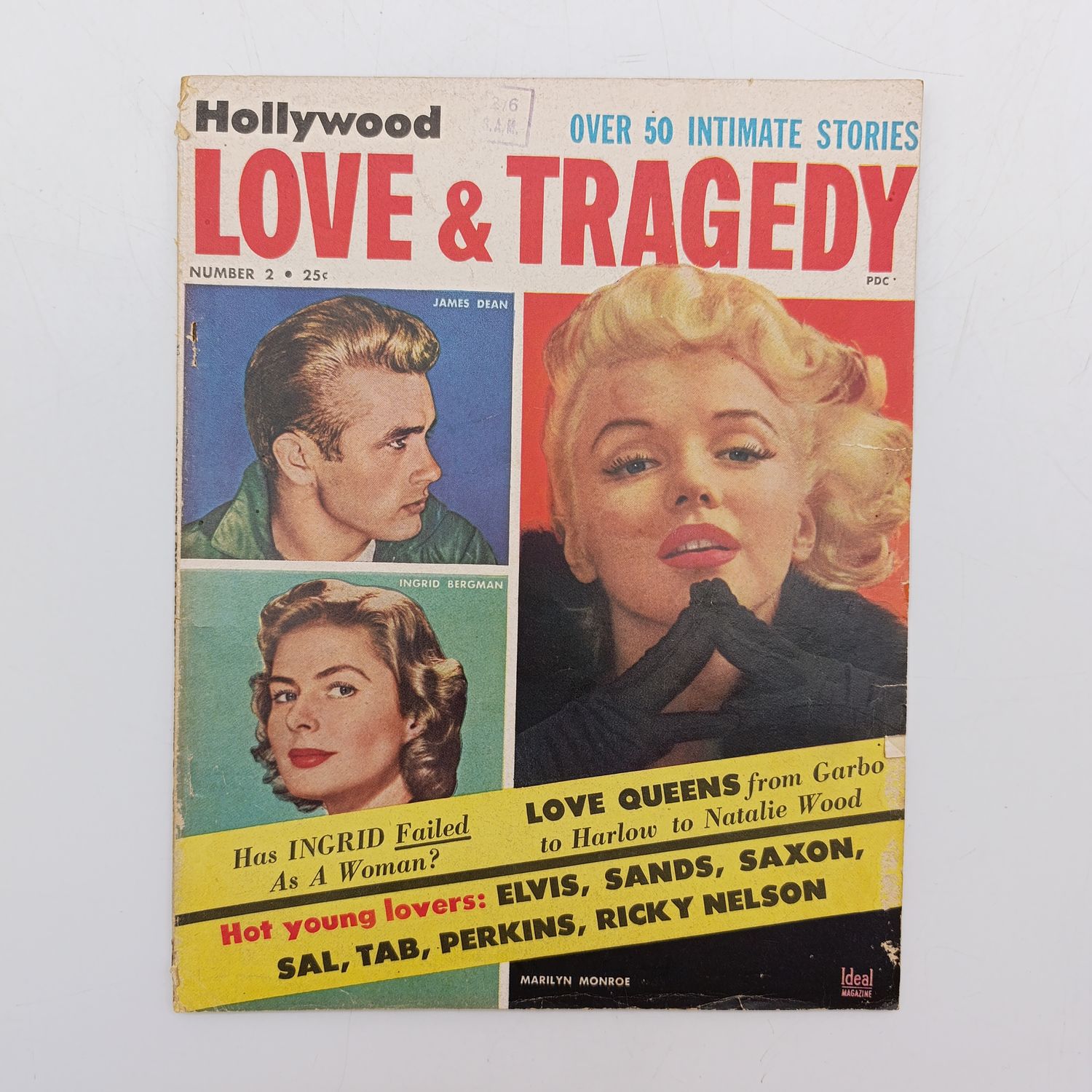 Vintage Hollywood Love &amp; Tragedy Magazine - nr 2