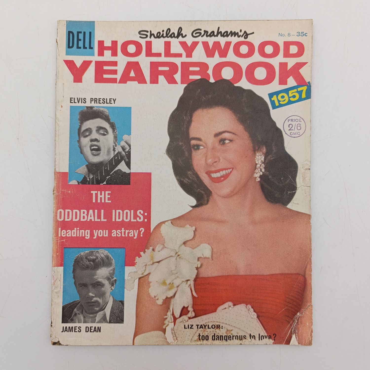 Vintage Sheilah Graham&#39;s Hollywood Yearbook magazine - no 8
