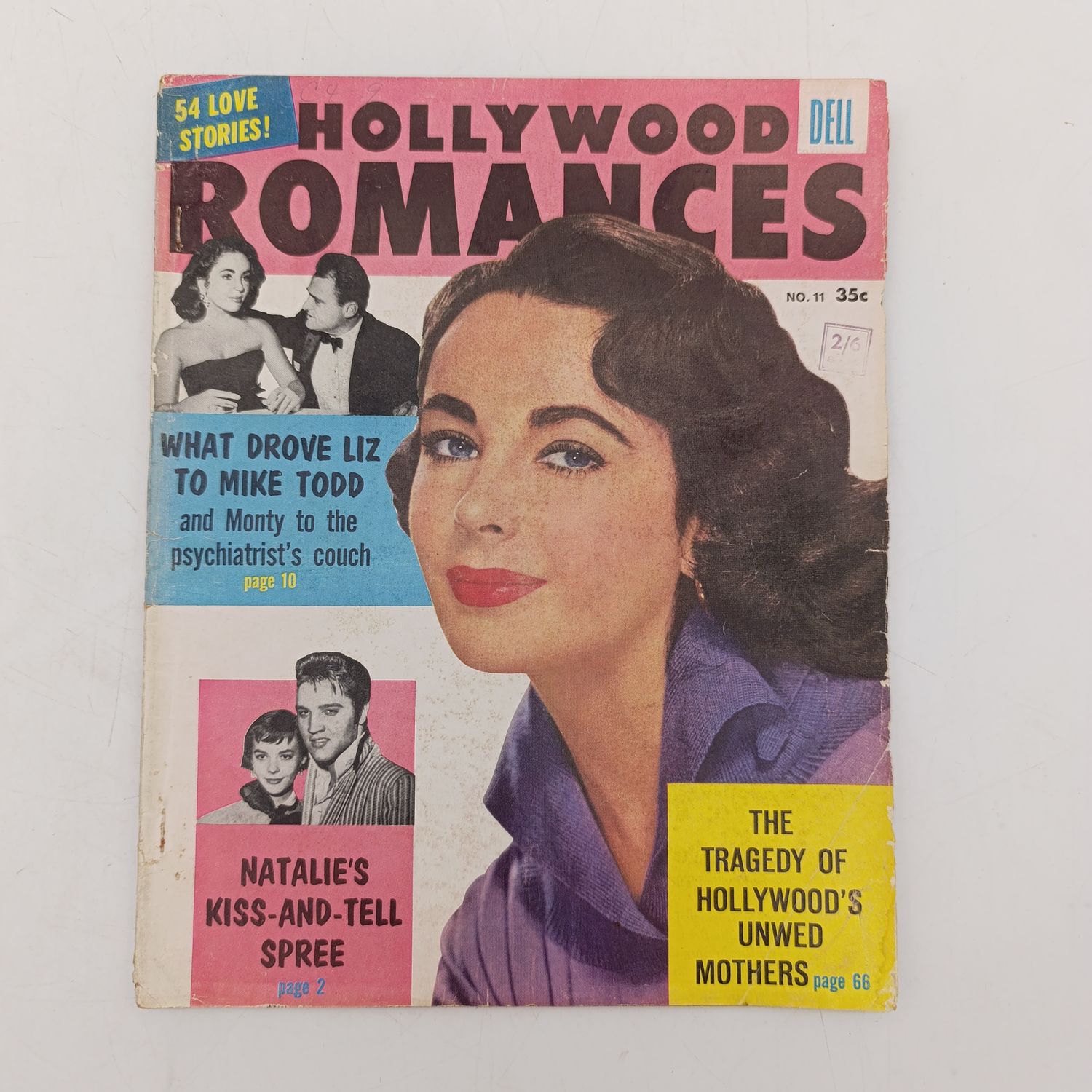 Vintage Hollywood Romances magazine - No 4