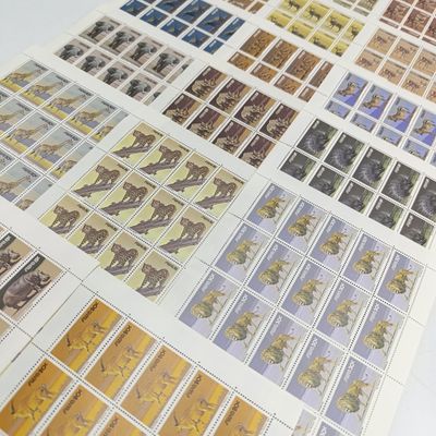 SWA SACC 358-374 Full page mint set - 3rd decimal definitive series