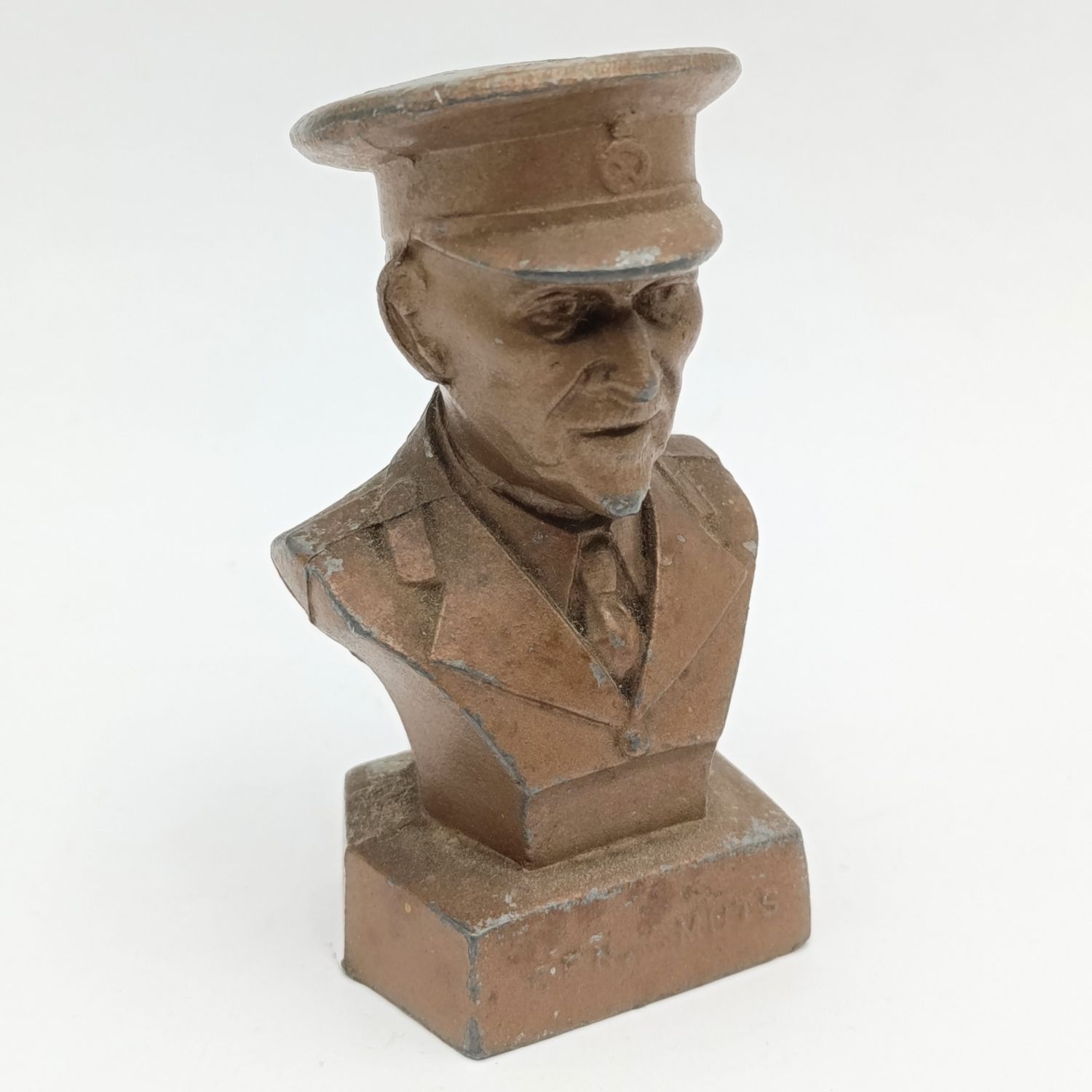 Vintage Miniature General Jan Smuts bust