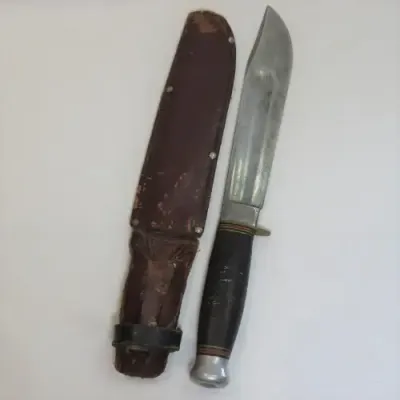 Bowie knife - A Kentuckian - Bold in Battle - Honorable in peace - produced in Sheffield