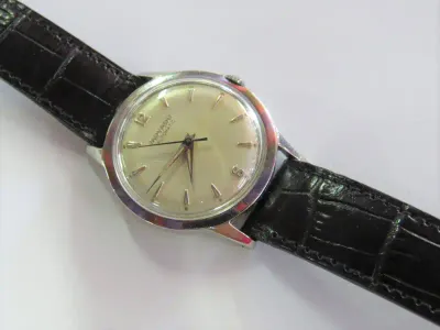 Vintage Movado Automatic mens watch - Excellent working condition - Case serial 9650