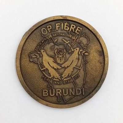 SANDF OP Fibre Burundi medallion