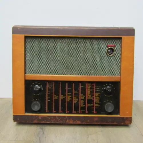 Vintage Murphy valve radio LS - working - 53 x 45 x 25.5cm