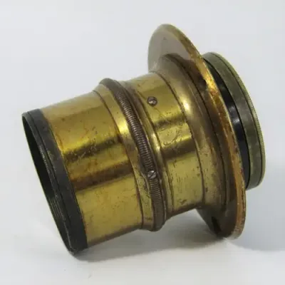 Antique F8 to 44 brass lens
