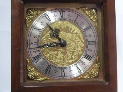 1881-1981 Amajuba Centenary mantel clock - Slag van Majuba - Working - Very unique piece