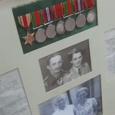 WW2 Medal group of Husband and Wife - 110320 J.A. Acton (Husband) 317154 (Wife)