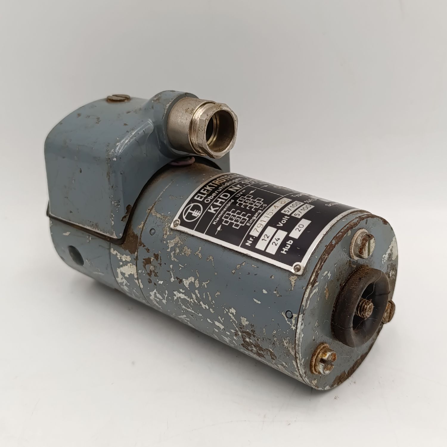 Vintage starter solenoid for SADF Ratel armoured car