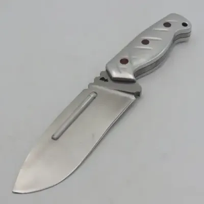 Handmade Hunter fixed blade knife by Riaan Ras with certificate