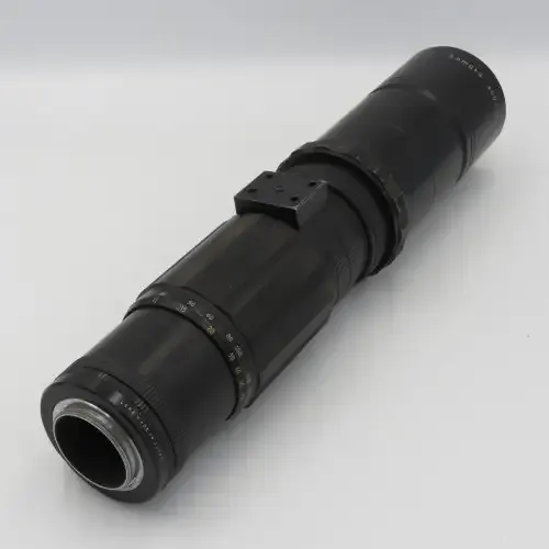 Komura 400/6.3 lens with tripod mound