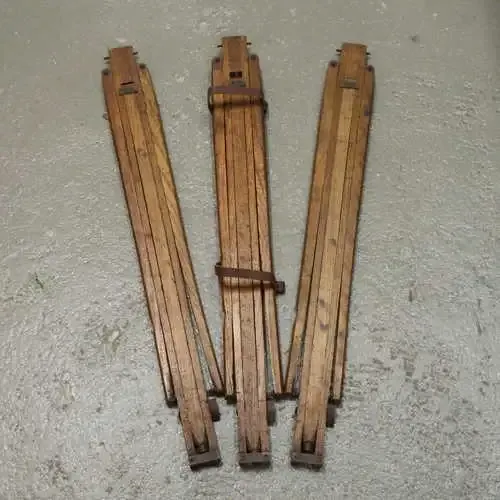 Antique camera wooden tripod