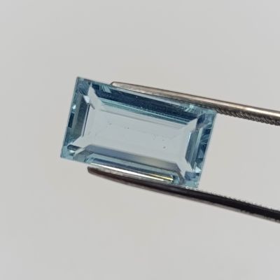 Rectangular Step Cut Aquamarine of 11,514ct with Gemlab certificate