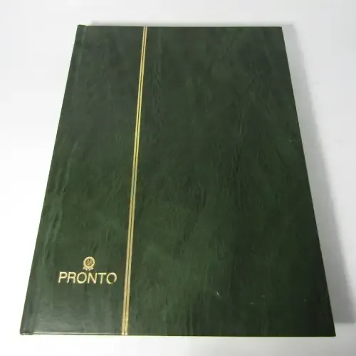 48 Page stamp album with mostly stamps from Bophuthatswana, Ciskei, Transkei, Venda