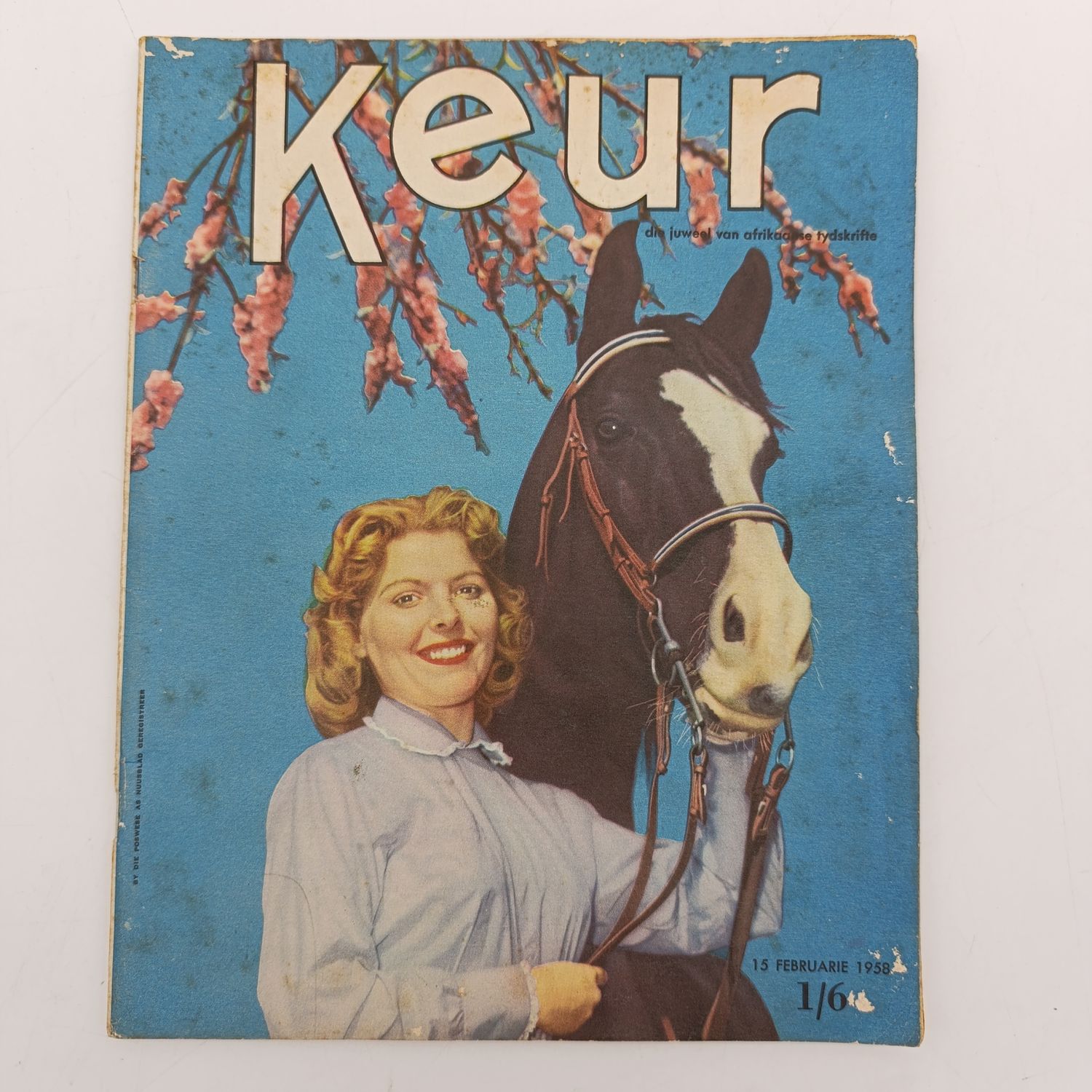 Vintage Keur magazine - 15 February 1958