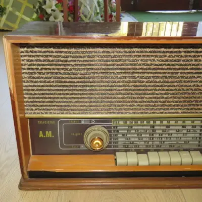 PYE Radio with separate FM tuner made by dem Torotor - Early FM Transistor table radio