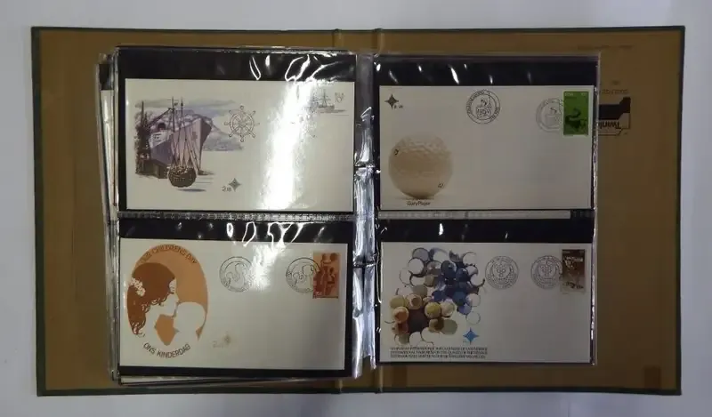 South Africa first day covers starting at No 1 (Unofficial) - Up to 2.23 - 61 covers in total