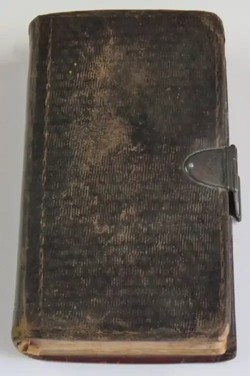 1815 Dutch Psalms book belonged to T.M.D. Blake, born 1810