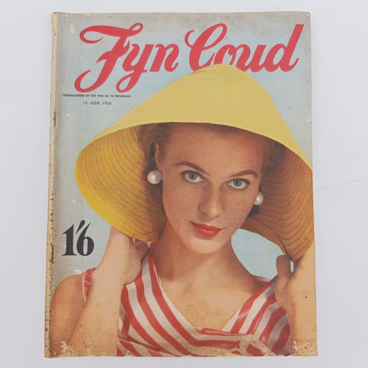 Vintage Fyn Goud magazine 15 July 1956 issue