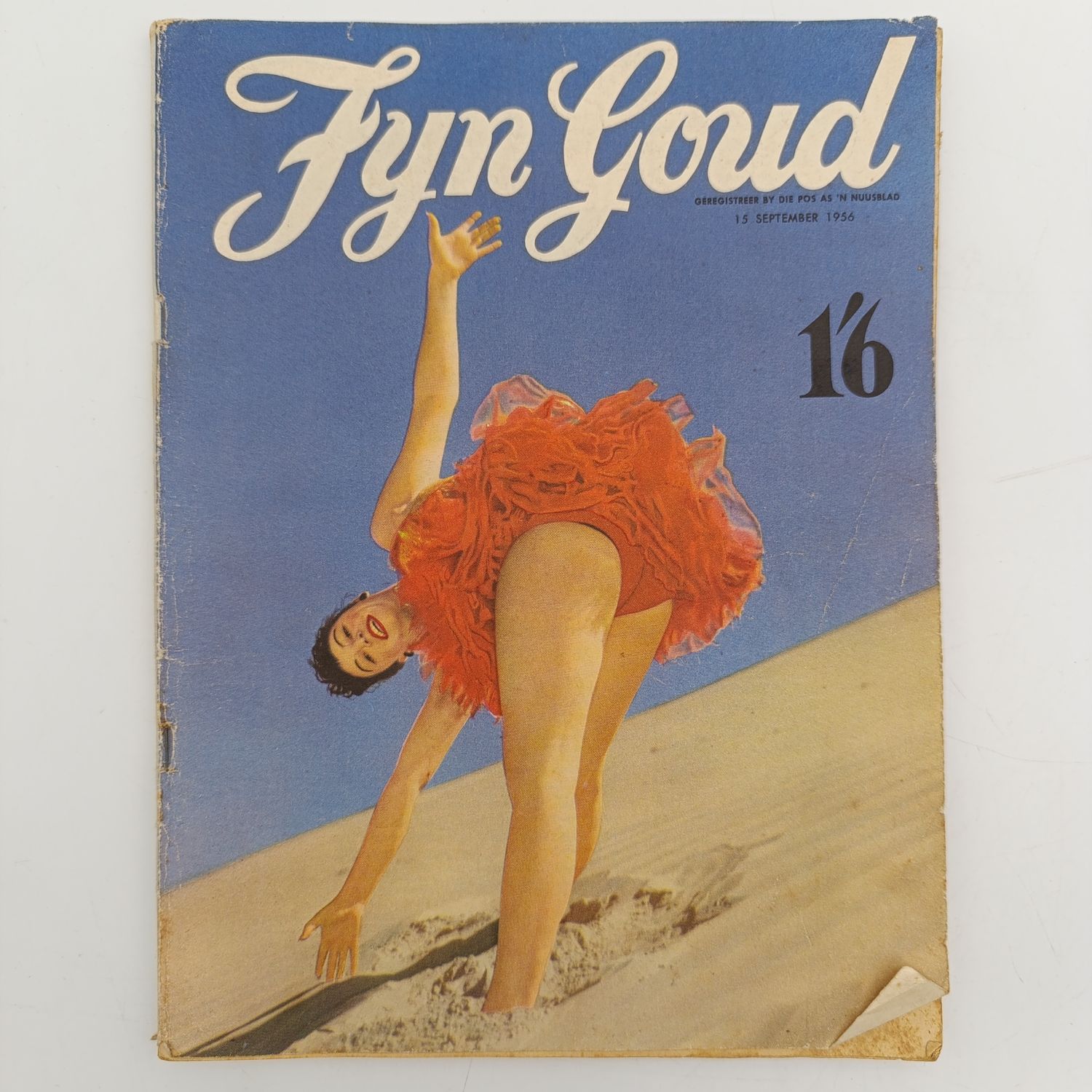 Vintage Fyn Goud magazines 15 September 1956 issue
