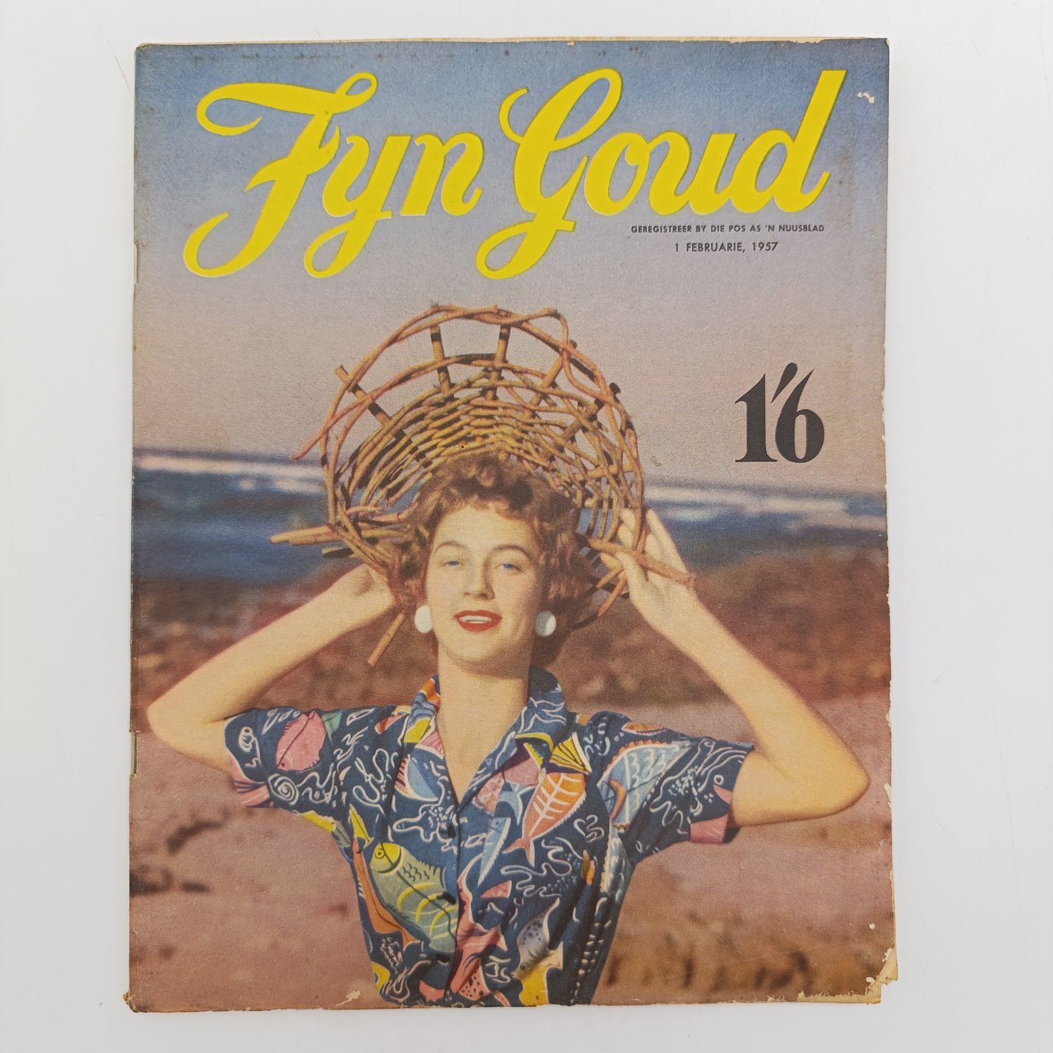 Vintage Fyn Goud magazine 1 February 1957 issue