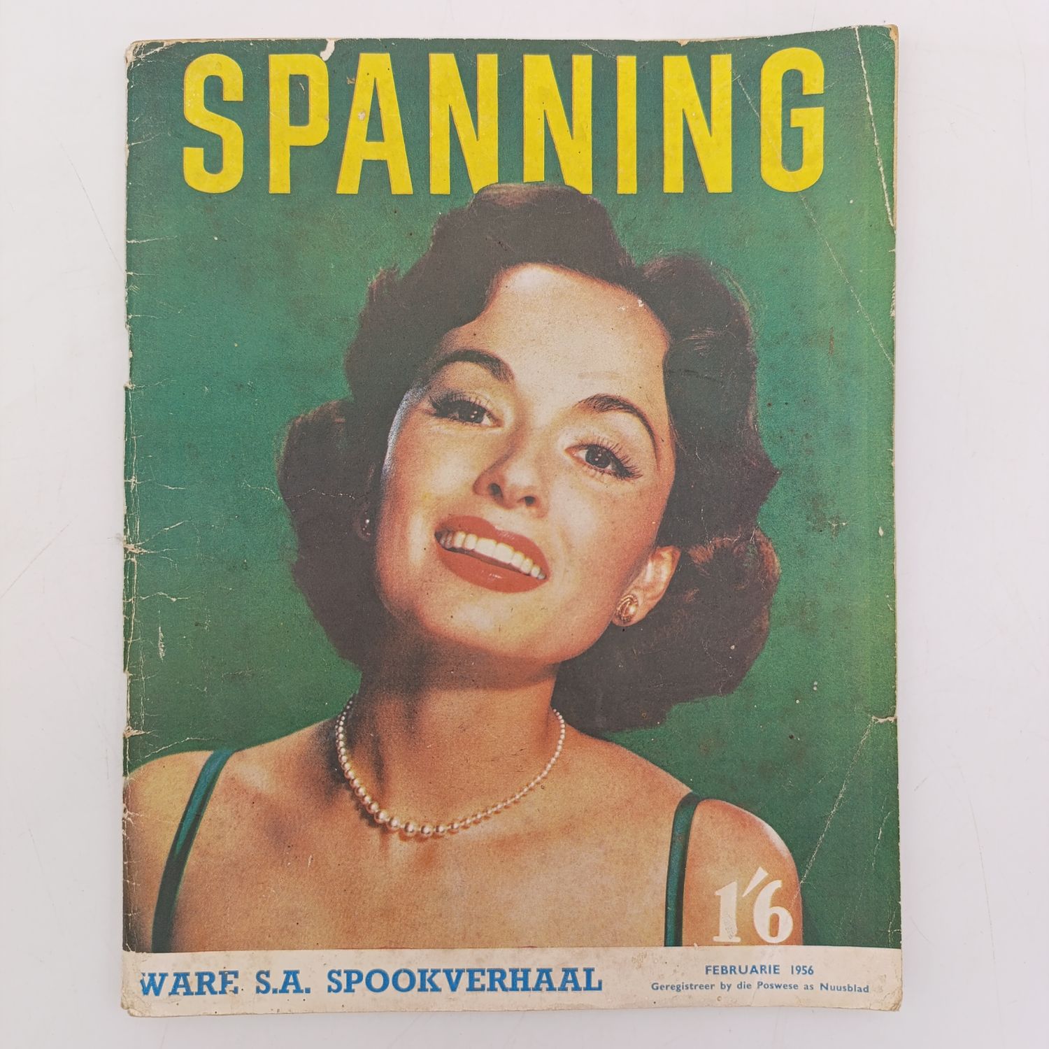 Vintage Spanning megazine February 1956 issue