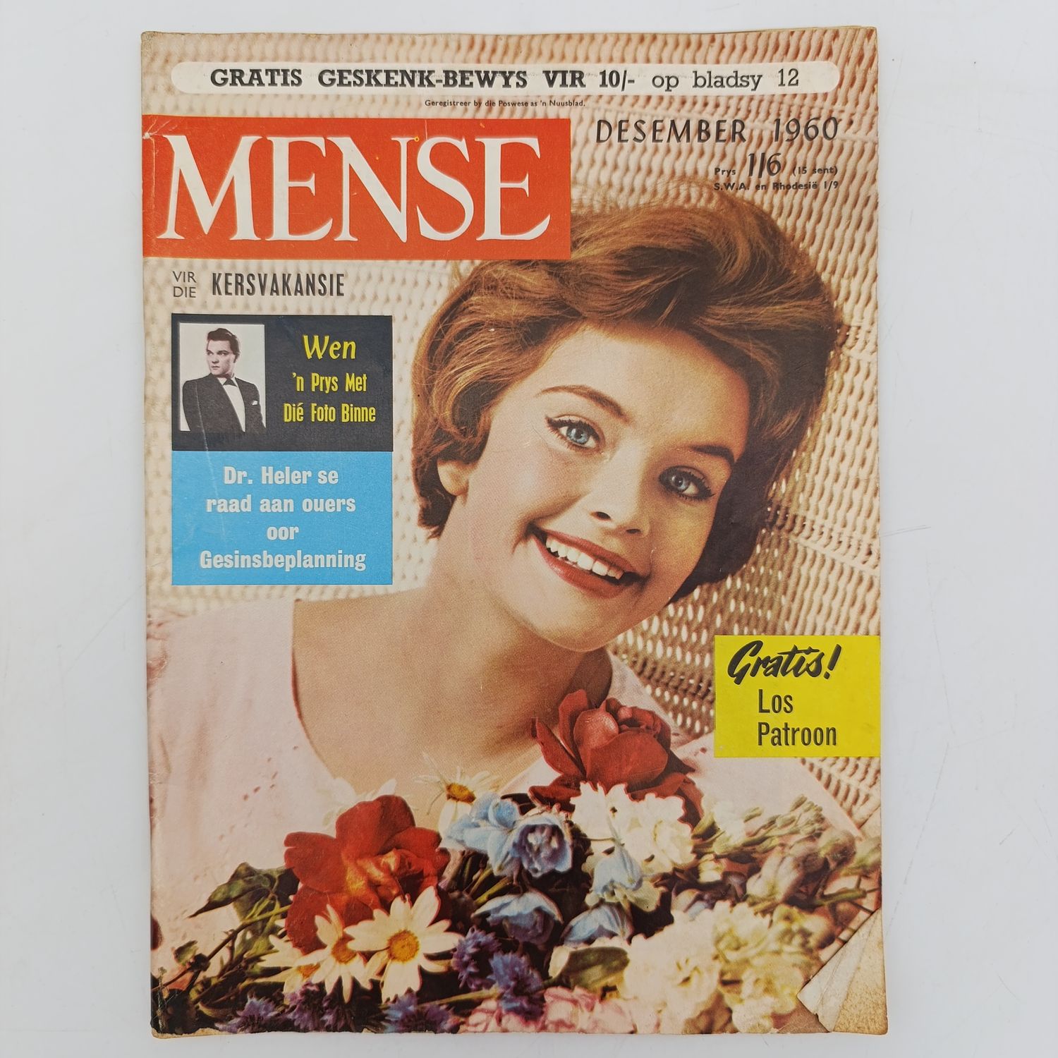 Vintage Mense magazine December 1960 issue