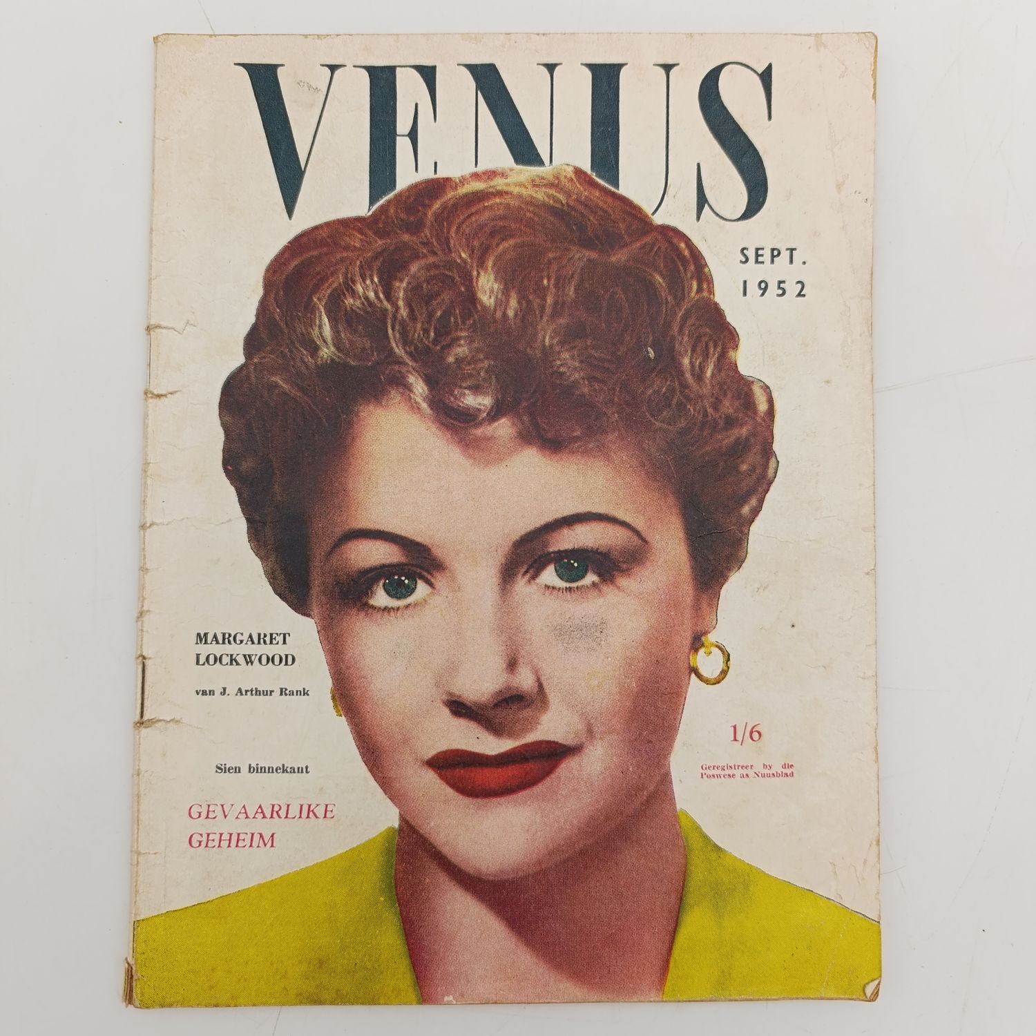 Vintage Venus magazine September 1952 issue