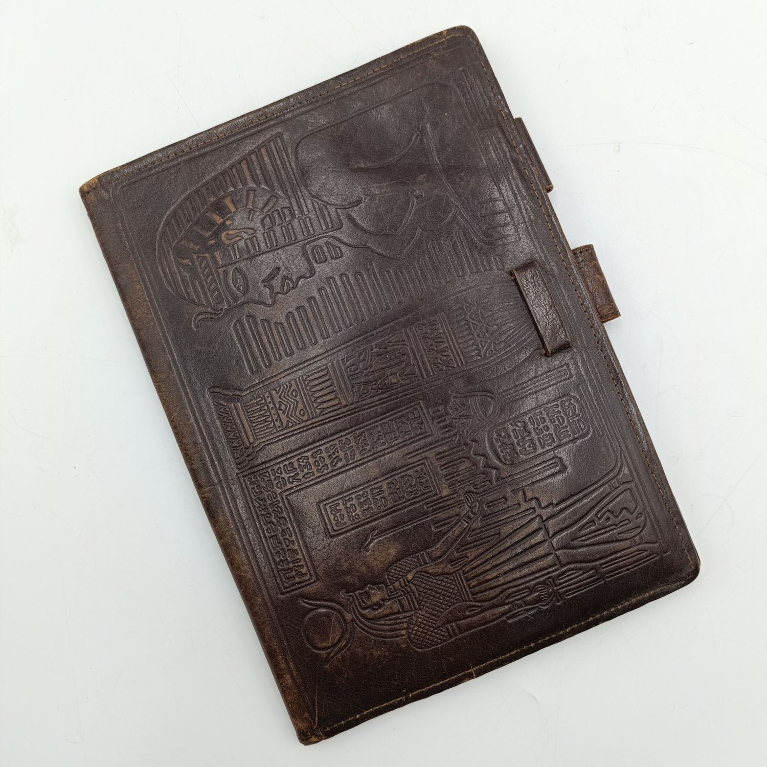 Vintage Egyptian leather wallet