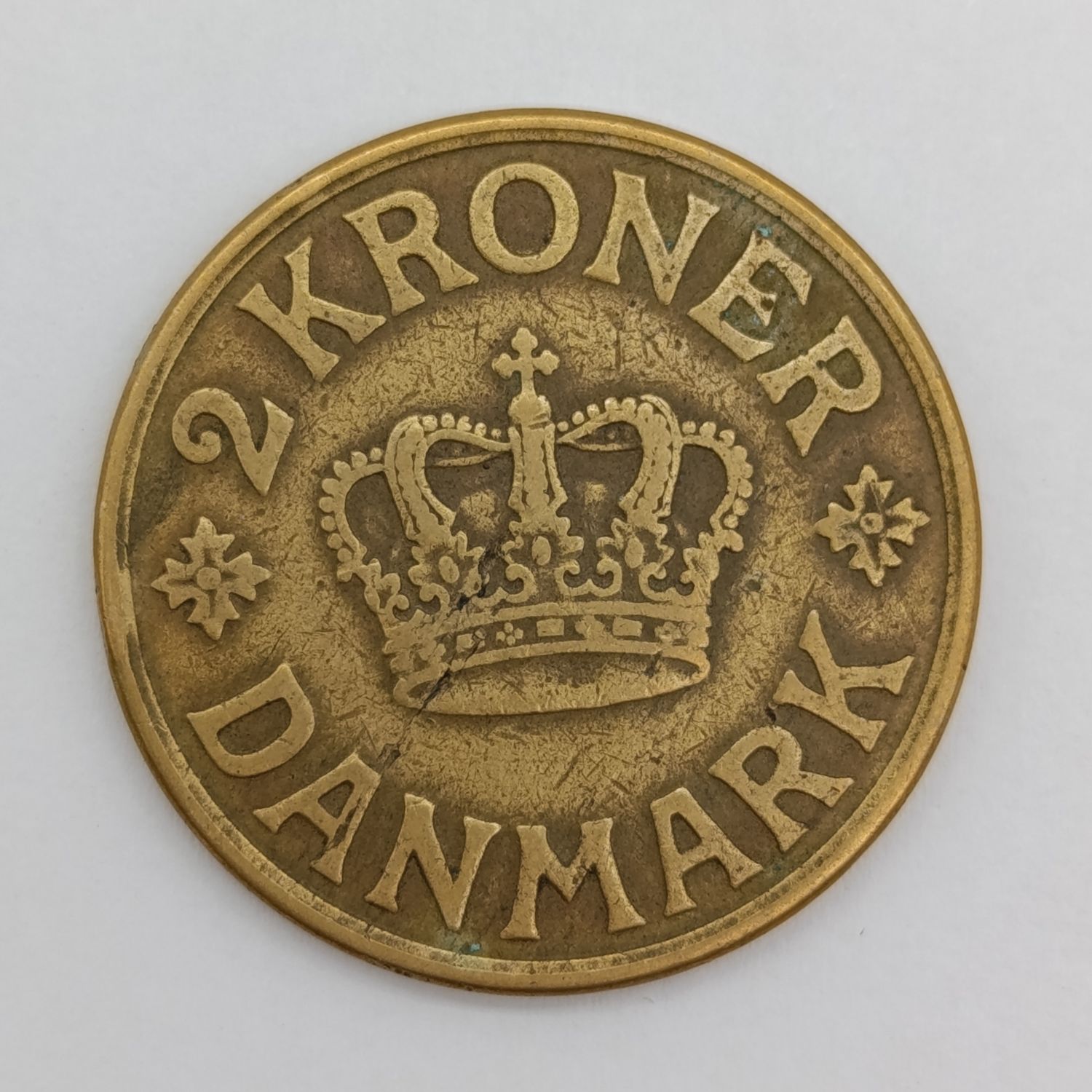 Denmark 1926 Two Kroner